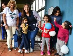 Foto de la galería: Sueño mundialista: el Hogar de Día de Posadas también se vistió de fiesta con la hinchada albiceleste
