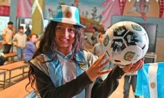 Foto de la galería: Sueño mundialista: el Hogar de Día de Posadas también se vistió de fiesta con la hinchada albiceleste