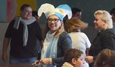 Foto de la galería: Sueño mundialista: el Hogar de Día de Posadas también se vistió de fiesta con la hinchada albiceleste