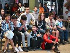 Foto de la galería: Sueño mundialista: el Hogar de Día de Posadas también se vistió de fiesta con la hinchada albiceleste