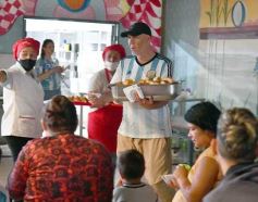 Foto de la galería: Sueño mundialista: el Hogar de Día de Posadas también se vistió de fiesta con la hinchada albiceleste