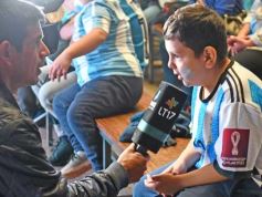 Foto de la galería: Sueño mundialista: el Hogar de Día de Posadas también se vistió de fiesta con la hinchada albiceleste