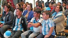 Foto de la galería: Sueño mundialista: el Hogar de Día de Posadas también se vistió de fiesta con la hinchada albiceleste