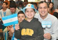 Foto de la galería: Sueño mundialista: el Hogar de Día de Posadas también se vistió de fiesta con la hinchada albiceleste