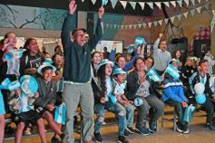 Foto de la galería: Sueño mundialista: el Hogar de Día de Posadas también se vistió de fiesta con la hinchada albiceleste