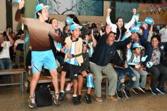 Foto de la galería: Sueño mundialista: el Hogar de Día de Posadas también se vistió de fiesta con la hinchada albiceleste