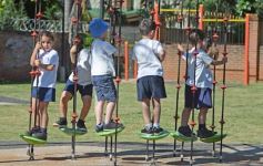 Foto de la galería: Entre juegos y helados los alumnos del Nivel inicial del I.C.E. disfrutaron su cierre de año escolar