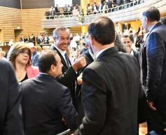 Foto de la galería: A través del apoyo de todos los bloques, Rovira seguirá al frente de la Legislatura el próximo año