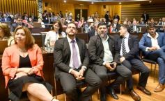 Foto de la galería: A través del apoyo de todos los bloques, Rovira seguirá al frente de la Legislatura el próximo año