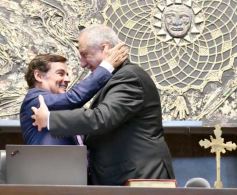 Foto de la galería: A través del apoyo de todos los bloques, Rovira seguirá al frente de la Legislatura el próximo año