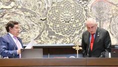 Foto de la galería: A través del apoyo de todos los bloques, Rovira seguirá al frente de la Legislatura el próximo año