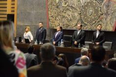 Foto de la galería: A través del apoyo de todos los bloques, Rovira seguirá al frente de la Legislatura el próximo año