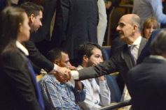 Foto de la galería: A través del apoyo de todos los bloques, Rovira seguirá al frente de la Legislatura el próximo año