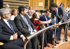 Foto de la galería: A través del apoyo de todos los bloques, Rovira seguirá al frente de la Legislatura el próximo año