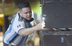 Foto de la galería: Posadas Mágica: La Mosca hizo estallar el fervor mundialista en la capital misionera