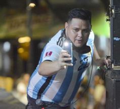 Foto de la galería: Posadas Mágica: La Mosca hizo estallar el fervor mundialista en la capital misionera