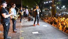 Foto de la galería: Posadas Mágica: La Mosca hizo estallar el fervor mundialista en la capital misionera