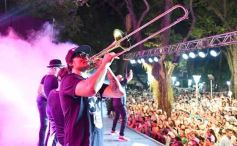 Foto de la galería: Posadas Mágica: La Mosca hizo estallar el fervor mundialista en la capital misionera