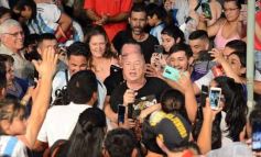 Foto de la galería: Posadas Mágica: La Mosca hizo estallar el fervor mundialista en la capital misionera