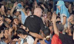 Foto de la galería: Posadas Mágica: La Mosca hizo estallar el fervor mundialista en la capital misionera