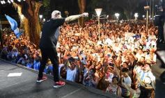 Foto de la galería: Posadas Mágica: La Mosca hizo estallar el fervor mundialista en la capital misionera