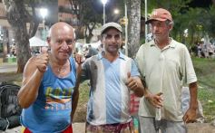 Foto de la galería: Posadas Mágica: La Mosca hizo estallar el fervor mundialista en la capital misionera