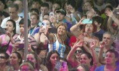 Foto de la galería: Posadas Mágica: La Mosca hizo estallar el fervor mundialista en la capital misionera