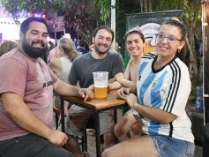 Foto de la galería: Posadas Mágica: La Mosca hizo estallar el fervor mundialista en la capital misionera