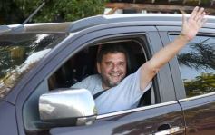 Foto de la galería: Con el pase a la final el sentimiento albiceleste desbordó los festejos de la hinchada posadeña