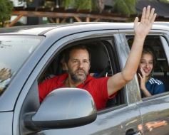 Foto de la galería: Con el pase a la final el sentimiento albiceleste desbordó los festejos de la hinchada posadeña