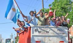 Foto de la galería: Al grito de Campeón: la fiesta popular se adueñó de Posadas en la consagración de la Albiceleste