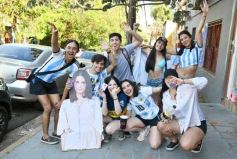 Foto de la galería: Al grito de Campeón: la fiesta popular se adueñó de Posadas en la consagración de la Albiceleste