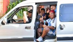 Foto de la galería: Al grito de Campeón: la fiesta popular se adueñó de Posadas en la consagración de la Albiceleste