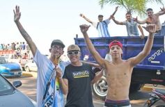 Foto de la galería: Al grito de Campeón: la fiesta popular se adueñó de Posadas en la consagración de la Albiceleste