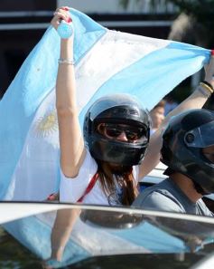Foto de la galería: Al grito de Campeón: la fiesta popular se adueñó de Posadas en la consagración de la Albiceleste