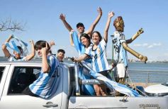 Foto de la galería: Al grito de Campeón: la fiesta popular se adueñó de Posadas en la consagración de la Albiceleste