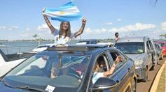 Foto de la galería: Al grito de Campeón: la fiesta popular se adueñó de Posadas en la consagración de la Albiceleste