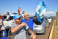 Foto de la galería: Al grito de Campeón: la fiesta popular se adueñó de Posadas en la consagración de la Albiceleste