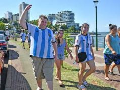 Foto de la galería: Al grito de Campeón: la fiesta popular se adueñó de Posadas en la consagración de la Albiceleste