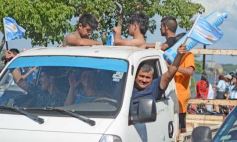 Foto de la galería: Al grito de Campeón: la fiesta popular se adueñó de Posadas en la consagración de la Albiceleste