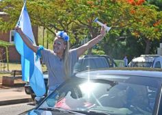 Foto de la galería: Al grito de Campeón: la fiesta popular se adueñó de Posadas en la consagración de la Albiceleste