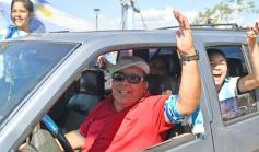 Foto de la galería: Al grito de Campeón: la fiesta popular se adueñó de Posadas en la consagración de la Albiceleste