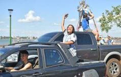 Foto de la galería: Al grito de Campeón: la fiesta popular se adueñó de Posadas en la consagración de la Albiceleste