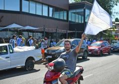 Foto de la galería: Al grito de Campeón: la fiesta popular se adueñó de Posadas en la consagración de la Albiceleste
