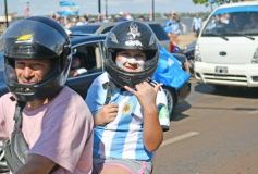 Foto de la galería: Al grito de Campeón: la fiesta popular se adueñó de Posadas en la consagración de la Albiceleste