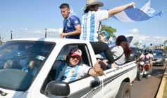 Foto de la galería: Al grito de Campeón: la fiesta popular se adueñó de Posadas en la consagración de la Albiceleste