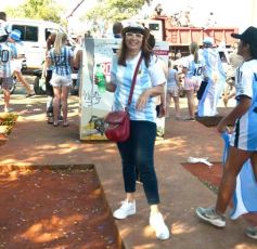 Foto de la galería: Al grito de Campeón: la fiesta popular se adueñó de Posadas en la consagración de la Albiceleste