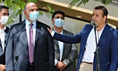 Sixto Fotografías. Sociedad. Anuncios del Gobierno Pcial. - Herrera Ahuad y Manzur supervisaron la ejecución de distintas obras en Posadas