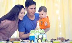 Sixto Fotografías. Sociedad. Cumpleaños - Cumple feliz en el primer añito de Matías Benjamín Cano