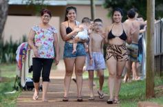 Foto de la galería: Temporada de piletas: para muchos el primer día del año se disfrutó a pleno en el Club del IPLyC